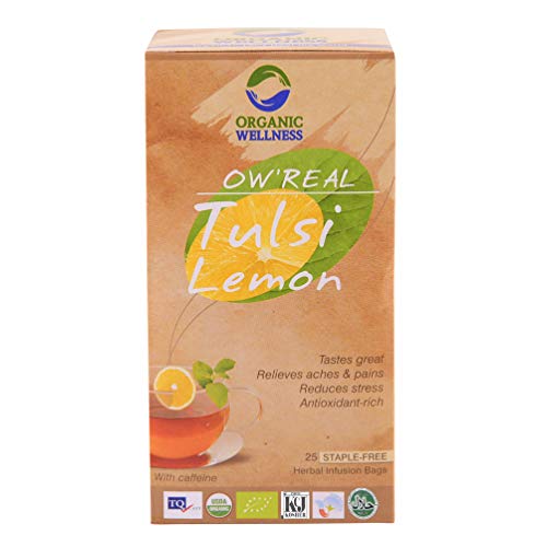 Organic Wellness Real Tulsi Lemon
